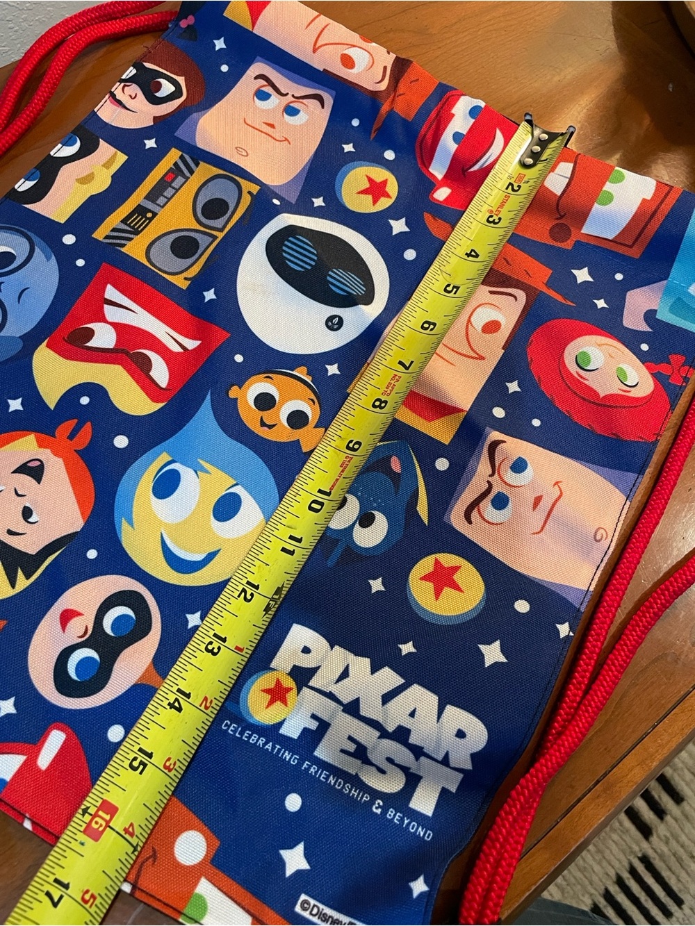 DISNEY FEST Drawstring Character Backpack - Picture 9 of 9